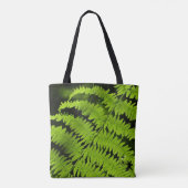 Grüne Farn Tasche (Rückseite)