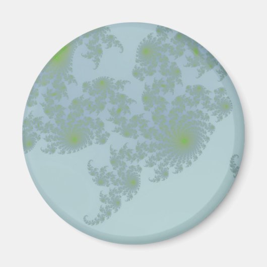 Grüne Farne Magnet (Vorne)