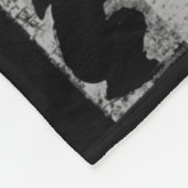 Grüne Fastpitch-Softll-Flagge - Softll-Spieler Auf Fleecedecke (Ecke)