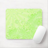 grüne Feder Mousepad (Mit Mouse)
