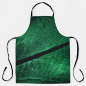Grüne Feder, schöne Muster Textur. Schürze (Vorderseite)