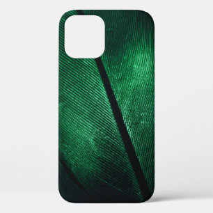 Grüne Feder, schöne Mustertextur. Case-Mate iPhone Hülle