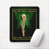 Grüne Fee Absinth Mousepad (Mit Mouse)