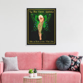 Grüne Fee Absinthe Leinwanddruck (Insitu (Wohnzimmer))