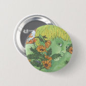 Grüne Fee Button (Vorne & Hinten)