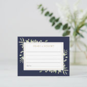 Grüne Feier des Lebens gemeinsam mit einer Memory  Postkarte (Stehend Vorderseite)