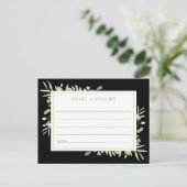 Grüne Feier des Lebens gemeinsam mit einer Memory  Postkarte (Stehend Vorderseite)