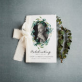 Grüne Feier des Programms zur Beerdigung des Leben Flyer