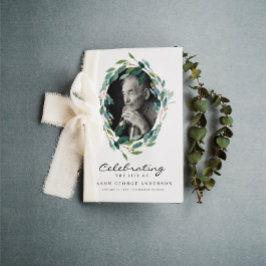 Grüne Feier des Programms zur Beerdigung des Leben Flyer