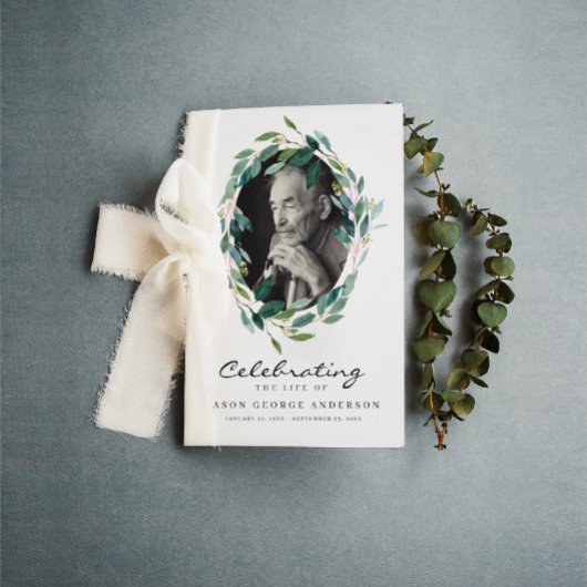 Grüne Feier des Programms zur Beerdigung des Leben Flyer