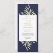 Grüne Feier zum Lebensbitter Einladung (Vorderseite)