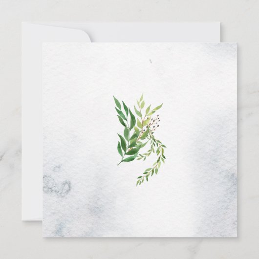 Grüne Feier zur Beerdigung des Lebens Einladung (Rückseite)