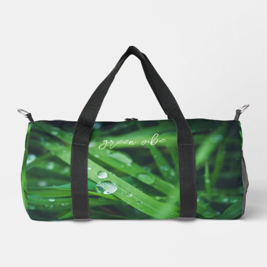 Grüne Felder Duffle Bag (Vorderseite)