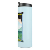 Grüne Felsen Klettergarten Albergo Colmanicchio Thermosbecher (Nach rechts gedreht)