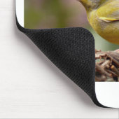 Grüne Finte Mousepad (Ecke)