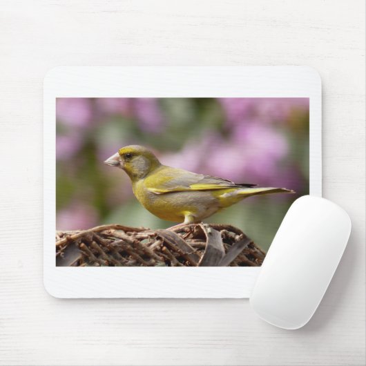 Grüne Finte Mousepad (Mit Mouse)