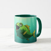 grüne Fischsuppe Tasse (VorderseiteRechts)