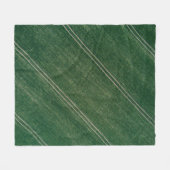 Grüne Fläche Fleecedecke (Vorderseite (Horizontal))