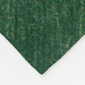 Grüne Fläche Fleecedecke (Ecke)