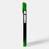 Grüne Flammen im Sternenhimmel Case-Mate iPhone Hülle (Rückseite / Links)