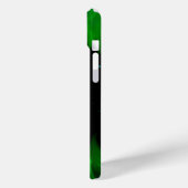 Grüne Flammen im Sternenhimmel Case-Mate iPhone Hülle (Rückseite / Links)