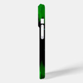 Grüne Flammen im Sternenhimmel Case-Mate iPhone Hülle (Rückseite / Links)