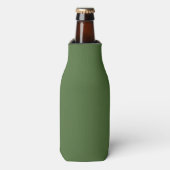 Grüne Flasche Cooler Flaschenkühler (Flaschenvorderseite)