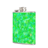 Grüne Flasche Flachmann (Links)