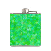 Grüne Flasche Flachmann (Rückseite)