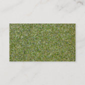 Grüne Fliese Visitenkarte (Rückseite)