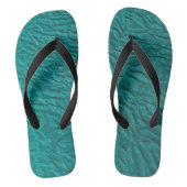 Grüne Flip-Flops Badesandalen (Fußbett)