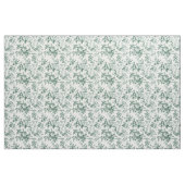 Grüne florale Zweigwiederholung Stoff (Yard (91,4 cm))