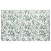 Grüne florale Zweigwiederholung Stoff (Fat Quarter (45,7 x 55,9 cm))