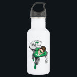 Grüne Fluglinie Edelstahlflasche<br><div class="desc">Green Lantern</div>