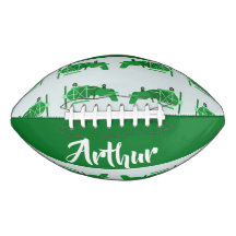 Grüne Flugzeuge in blau