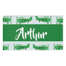 Grüne Flugzeuge in blau