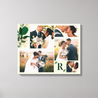 Grüne Foliage Hochzeitfotografie