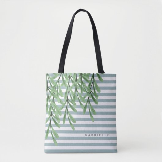 Grüne Folienstelle für Wasserfarben Name hinzufüge Tasche (Vorderseite)