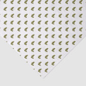 Grüne Forellenbarsch-Fische | irgendein Seidenpapier (Ausschnitt)