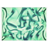 Grüne Formen aus Acryl, einige Minzfarben Tischdecke (Vorderseite (Horizontal))