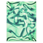 Grüne Formen aus Acryl, einige Minzfarben Tischdecke (Vorderseite)