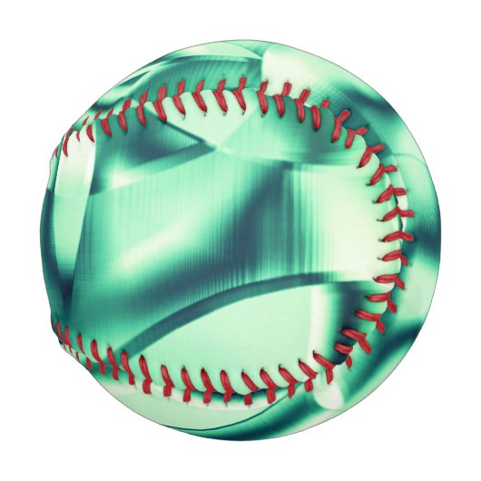 Grüne Formen aus Acryl, minzgrün Baseball (Rückseite Links)