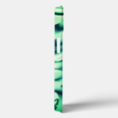 Grüne Formen aus Acryl, mit Pfefferminztönen Case-Mate iPhone Hülle (Rückseite / Rechts)