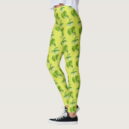Grüne Formulare für Leggings
