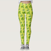 Grüne Formulare für Leggings (Vorderseite)