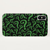 Grüne Frage Case-Mate iPhone Hülle (Rückseite (Horizontal))