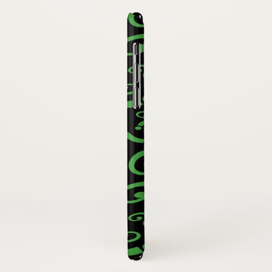 Grüne Frage Case-Mate iPhone Hülle (Hinten/Links)