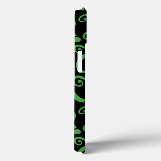 Grüne Frage Case-Mate iPhone Hülle (Rückseite / Rechts)