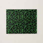 Grüne Frage Puzzle (Horizontal)