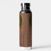 Grüne Frau - Holz Trinkflasche (Links)